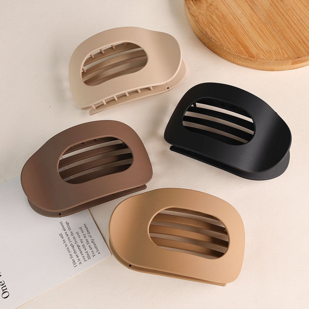 Solid Color Hair Clip