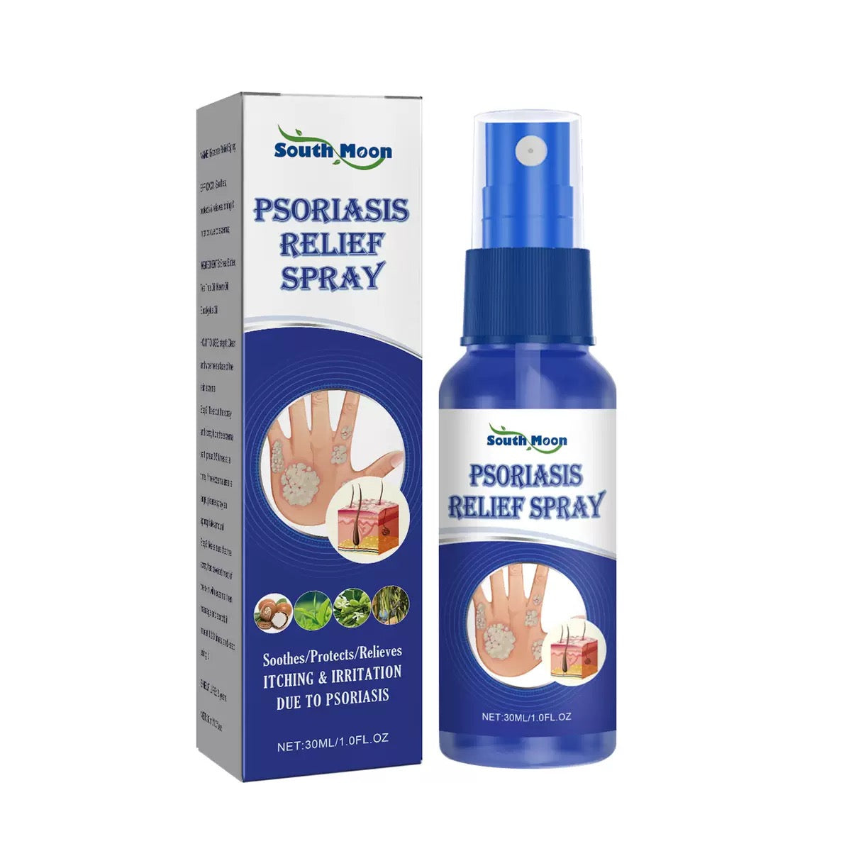 South Moon® PsoriaMucin No-Rub Itch & Flake Relief Mist