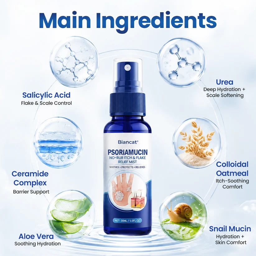 South Moon® PsoriaMucin No-Rub Itch & Flake Relief Mist